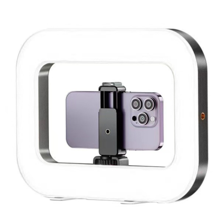 Lumière de remplissage photographique Anneau lumineux portable à batterie pour photo et vidéo 29*22*3cm - YM200